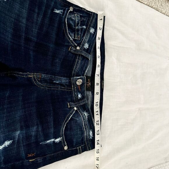 Genetic Denim Women’s 27 Dark Wash Boot Cut Jeans Y2K - Picture 8 of 9